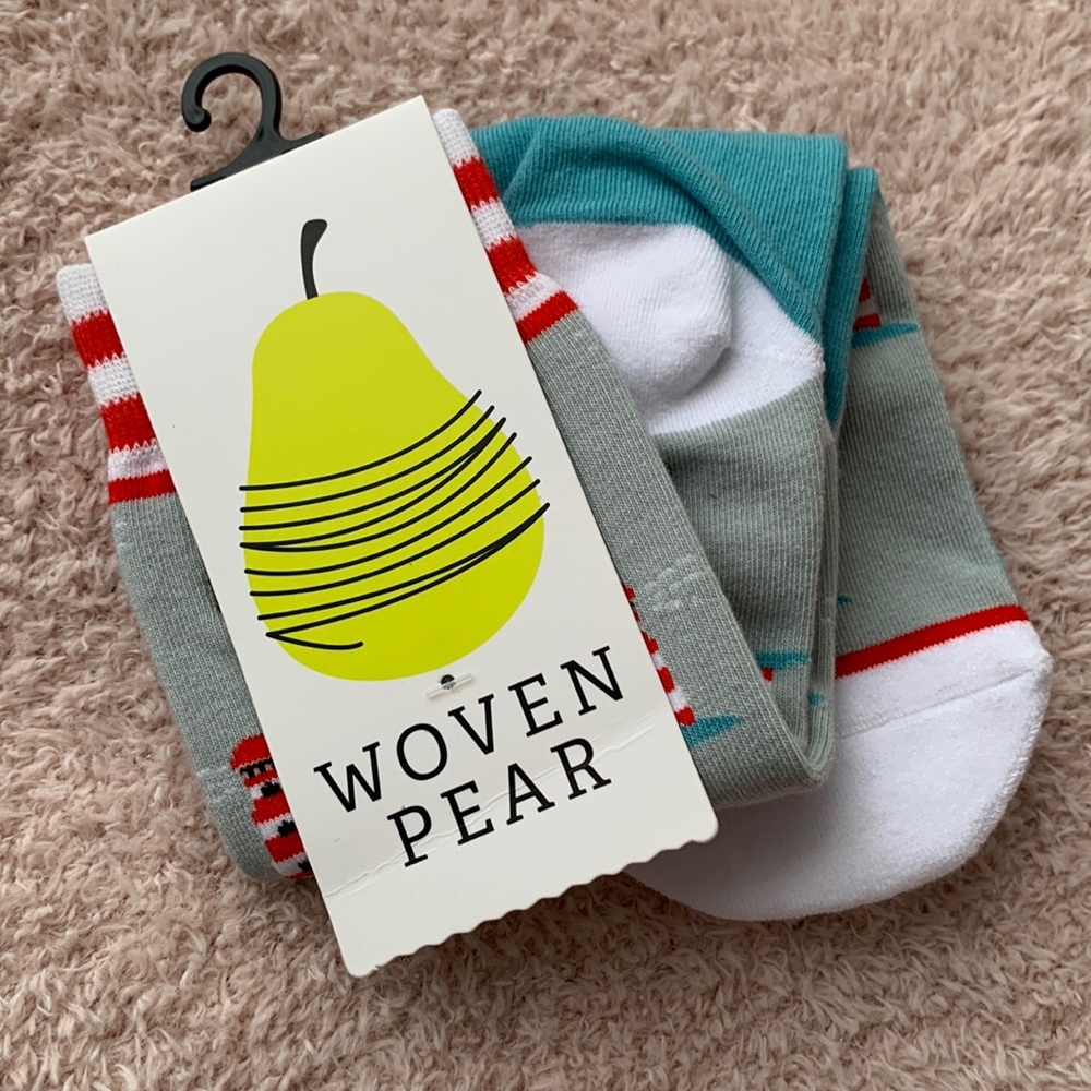 RETIRED WP “Let Your Light Shine” Socks in Red, White, Black, Grey, and Blue